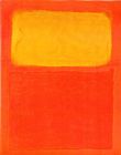 Mark Rothko Orange and Yellow painting
